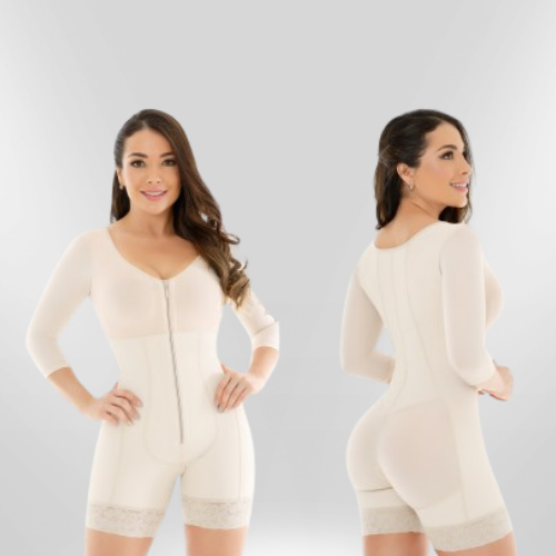 Faja Manga 3/4 Compresión con Brasier