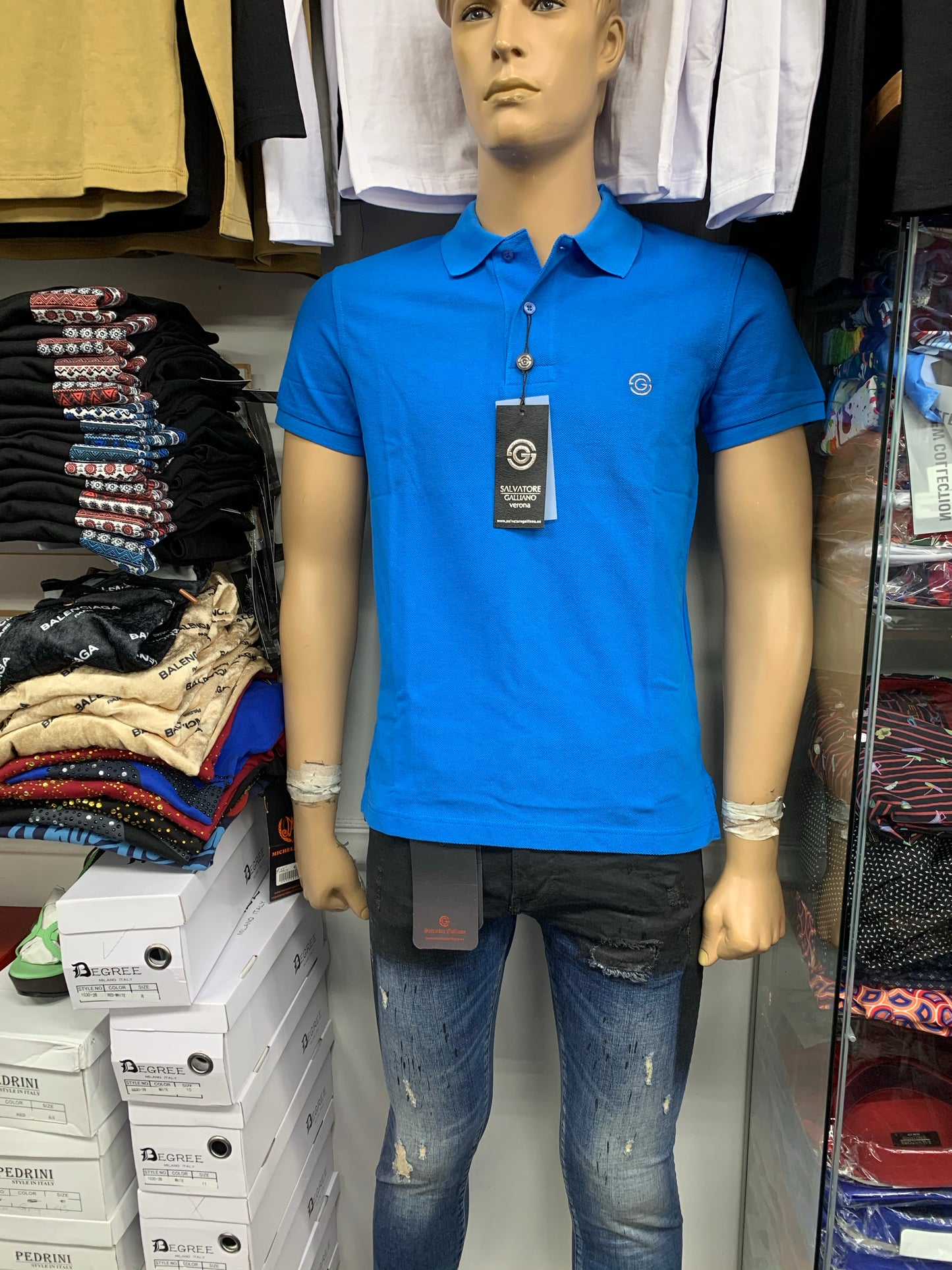 Salvatore Galliano Men’s Polo Shirts