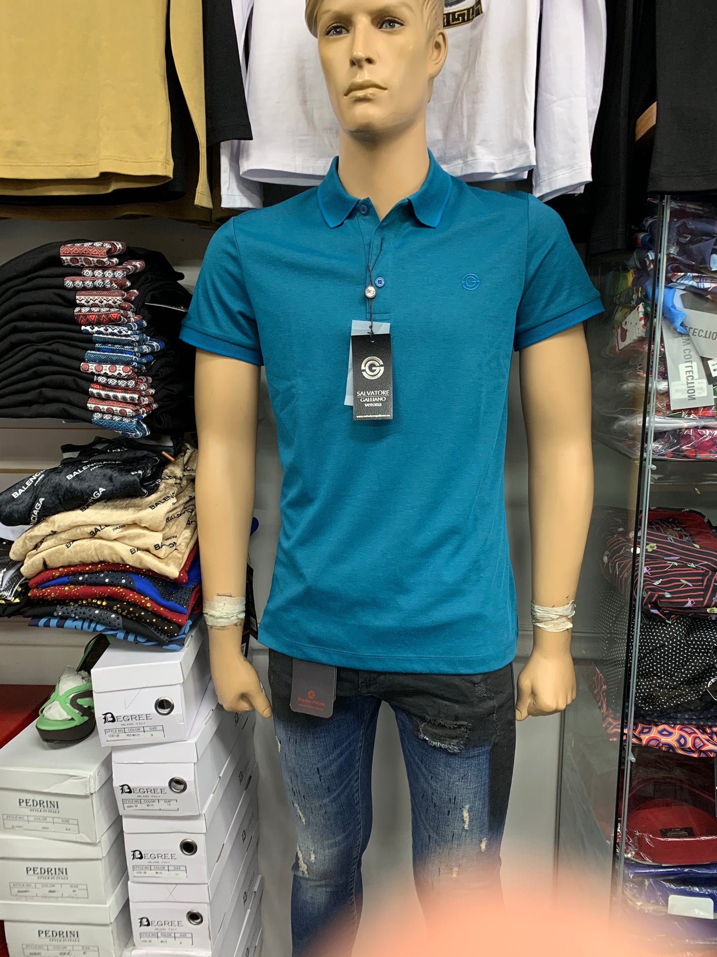 Salvatore Galliano Men’s Polo Shirts