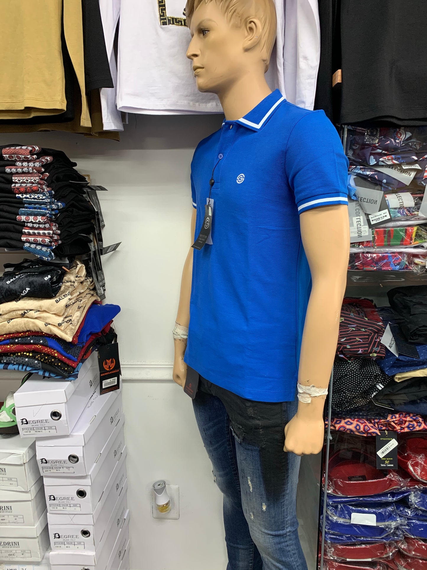 Salvatore Galliano Men’s Polo Shirts