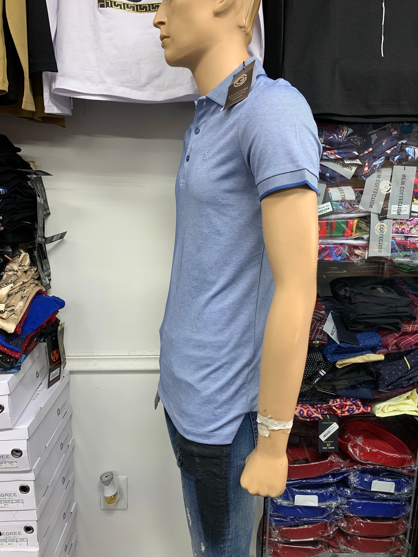 Salvatore Galliano Men’s Polo Shirts