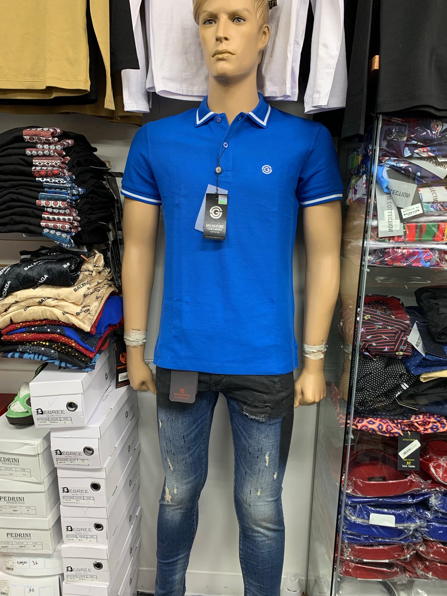 Salvatore Galliano Men’s Polo Shirts