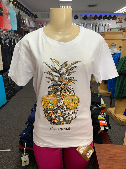 Piña print Alegria Tshirt