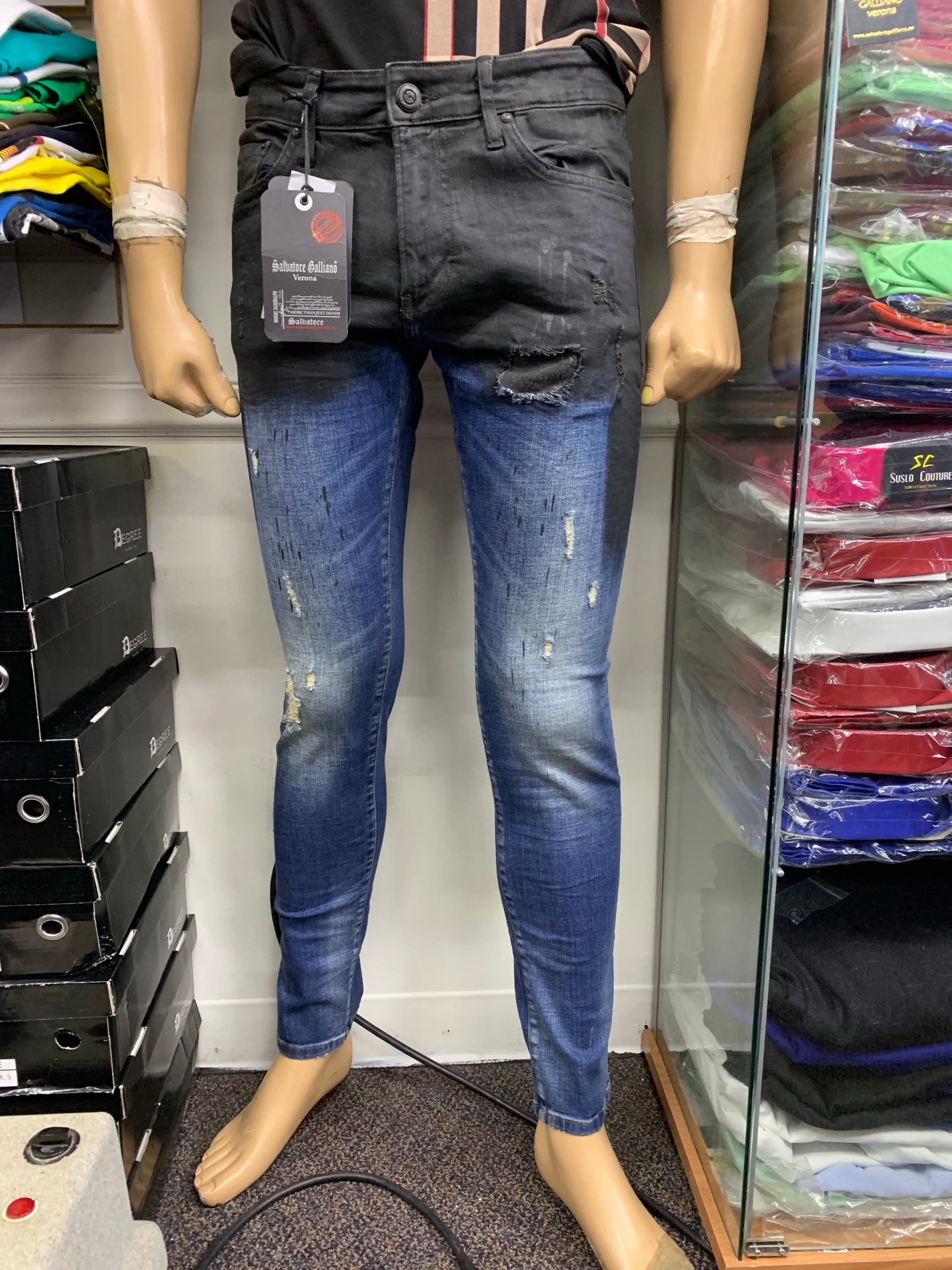 Salvatore Galliano Men Jeans